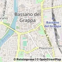 Hartă Bassano del Grappa