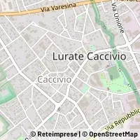 Mapa Lurate Caccivio