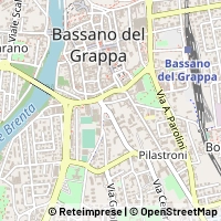 Map Bassano del Grappa