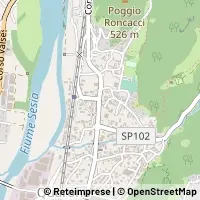 Mapa Quarona
