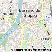 नक्शा Bassano del Grappa