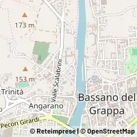Kaart Bassano del Grappa