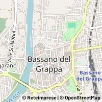 Karte Bassano del Grappa