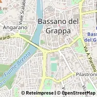 Kaart Bassano del Grappa