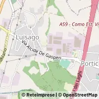 Mapa Luisago