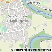 Map San Michele al Tagliamento