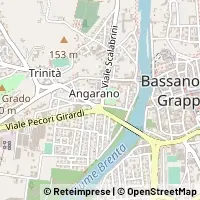Mapa Bassano del Grappa