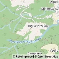 Mapa Valgreghentino