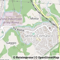 Hartă Senna Comasco