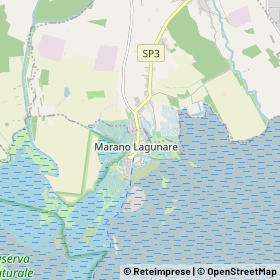 Mappa Marano Lagunare