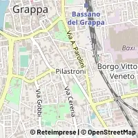 Map Bassano del Grappa