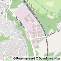 Hartă Casnate con Bernate