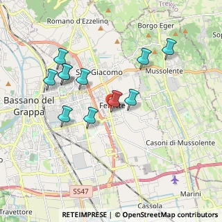 Mappa Via Monte Asolone, 36060 Romano D'ezzelino VI, Italia (1.77818)