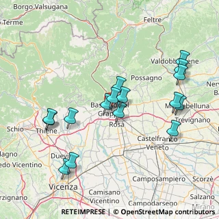 Mappa Piazzetta delle Poste, 36061 Bassano del Grappa VI, Italia (15.80938)