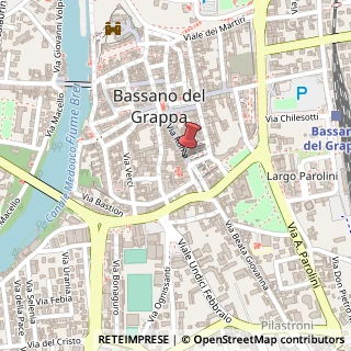 Mappa Via Roma, 62, 36061 Bassano del Grappa VI, Italia, 36061 Bassano del Grappa, Vicenza (Veneto)
