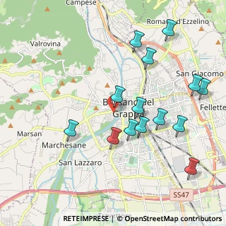 Mappa Via Pasubio, 36061 Bassano del Grappa VI, Italia (2.08714)