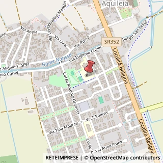 Mappa Via Enrico Fermi, 4, 33051 Aquileia, Udine (Friuli-Venezia Giulia)
