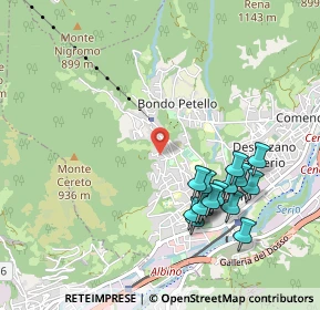 Mappa Via Gorizia, 24021 Albino BG, Italia (1.016)