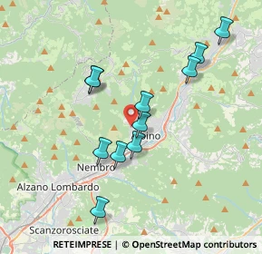 Mappa Via Gorizia, 24021 Albino BG, Italia (3.40727)