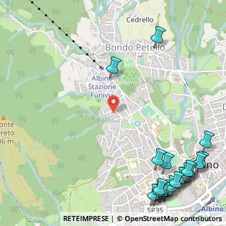 Mappa Via Gorizia, 24021 Albino BG, Italia (0.8845)