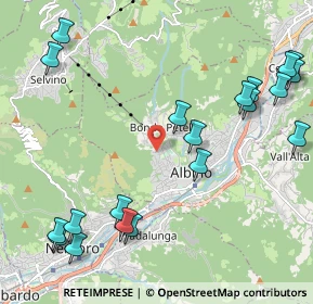 Mappa Via Gorizia, 24021 Albino BG, Italia (2.705)