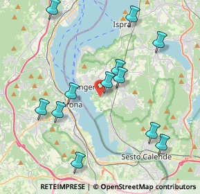 Mappa Via Bruschera, 21021 Angera VA, Italia (4.27167)