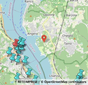 Mappa Via Bruschera, 21021 Angera VA, Italia (3.2945)