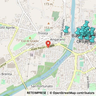 Mappa Via Milano, 36061 Bassano del Grappa VI, Italia (0.81786)