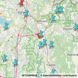 Mappa Via Boschina, 21043 Vedano Olona VA, Italia (6.44588)