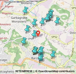 Mappa Strada statale, 23846 Garbagnate Monastero LC, Italia (0.933)