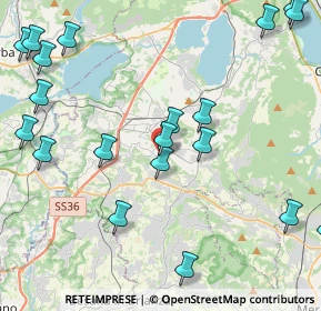 Mappa Strada statale, 23846 Garbagnate Monastero LC, Italia (5.4615)