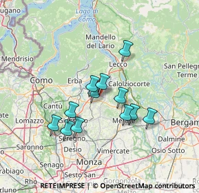 Mappa Strada statale, 23846 Garbagnate Monastero LC, Italia (11.22583)