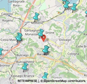 Mappa Strada statale, 23846 Garbagnate Monastero LC, Italia (2.83929)