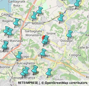 Mappa Strada statale, 23846 Garbagnate Monastero LC, Italia (2.708)