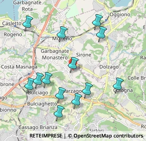 Mappa Strada statale, 23846 Garbagnate Monastero LC, Italia (2.09462)