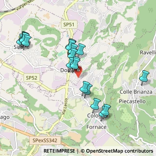 Mappa Via Puccini, 23843 Dolzago LC, Italia (0.9835)