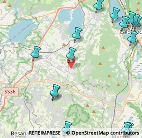 Mappa Via Puccini, 23843 Dolzago LC, Italia (6.8875)