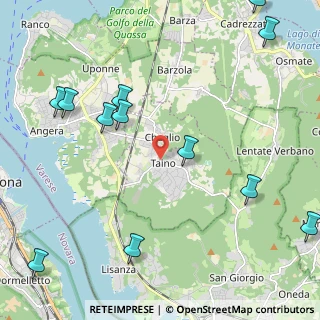 Mappa 21020 Taino VA, Italia (2.87583)