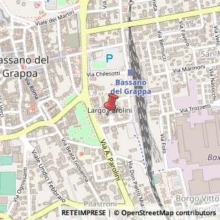 Mappa Largo Parolini, 131, 36061 Bassano del Grappa, Vicenza (Veneto)