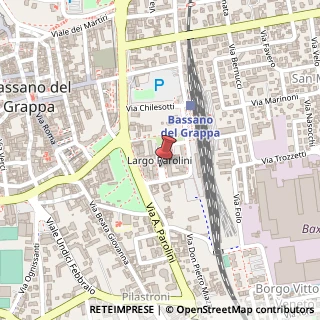 Mappa Largo Parolini, 131, 36061 Bassano del Grappa, Vicenza (Veneto)