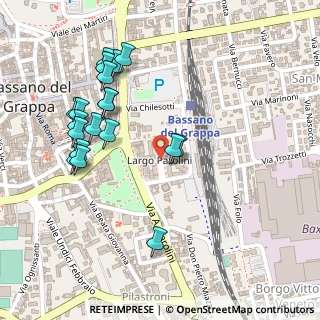 Mappa Via Villaraspa, 36061 Bassano del Grappa VI, Italia (0.263)