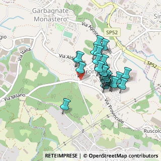 Mappa Via Monte Barro, 23846 Garbagnate Monastero LC, Italia (0.324)