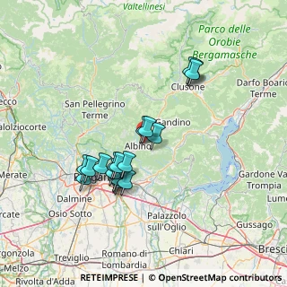 Mappa Via per Cene, 24021 Albino BG, Italia (12.51056)