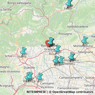 Mappa Via Col di Grado, 36061 Bassano del Grappa VI, Italia (17.77313)