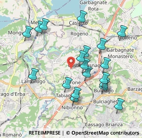 Mappa Via Giacomo Puccini, 23845 Costa Masnaga LC, Italia (1.94053)