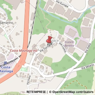 Mappa Via Fornace, 14, 23846 Garbagnate Monastero, Lecco (Lombardia)