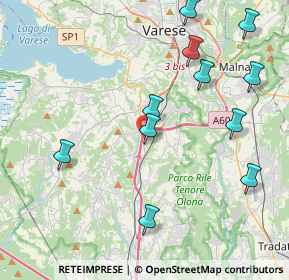 Mappa Via Gallarate, 21040 Gazzada Schianno VA, Italia (4.56545)