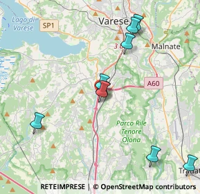 Mappa Via Gallarate, 21040 Gazzada Schianno VA, Italia (4.79727)