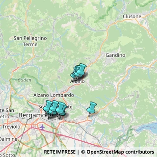 Mappa Via dei Carmelitani, 24021 Albino BG, Italia (7.37688)