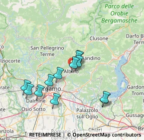 Mappa Via dei Carmelitani, 24021 Albino BG, Italia (13.00833)